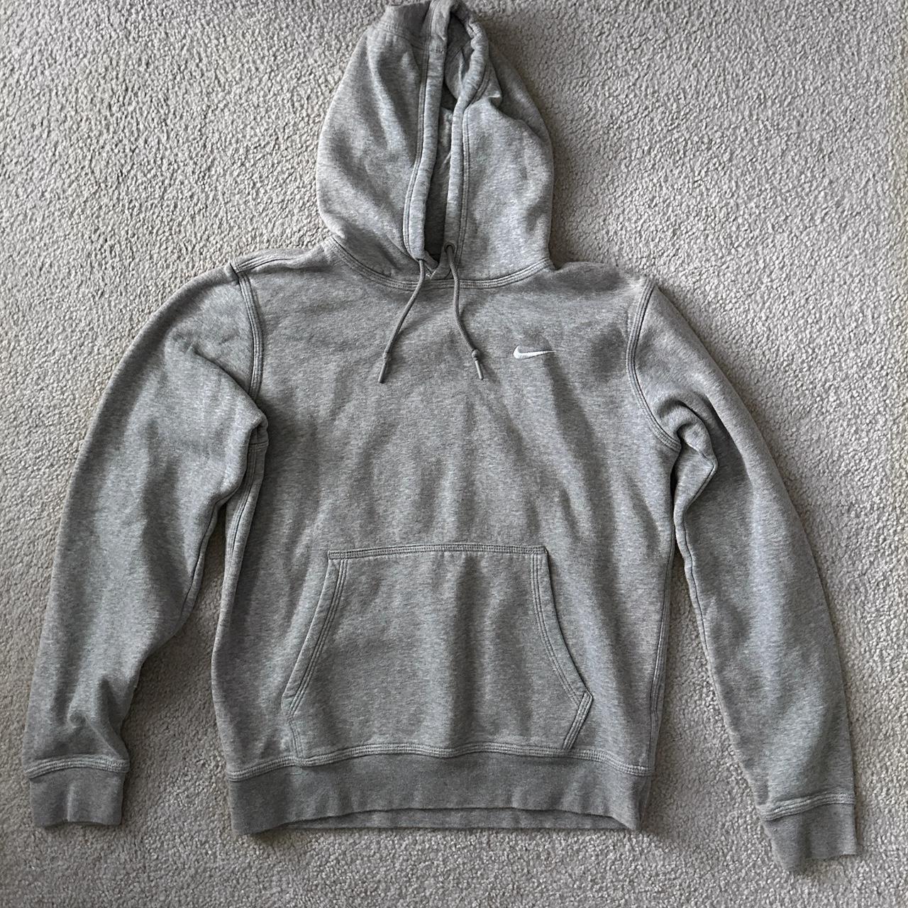charcoal grey nike hoodie