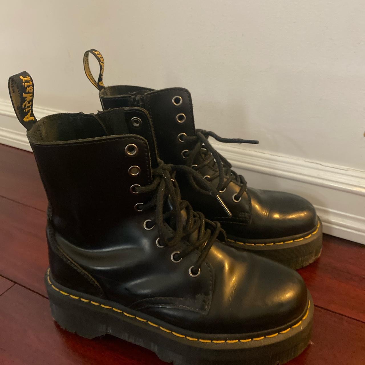 Doc Martens Jadon Platform Boots Barely worn but... - Depop