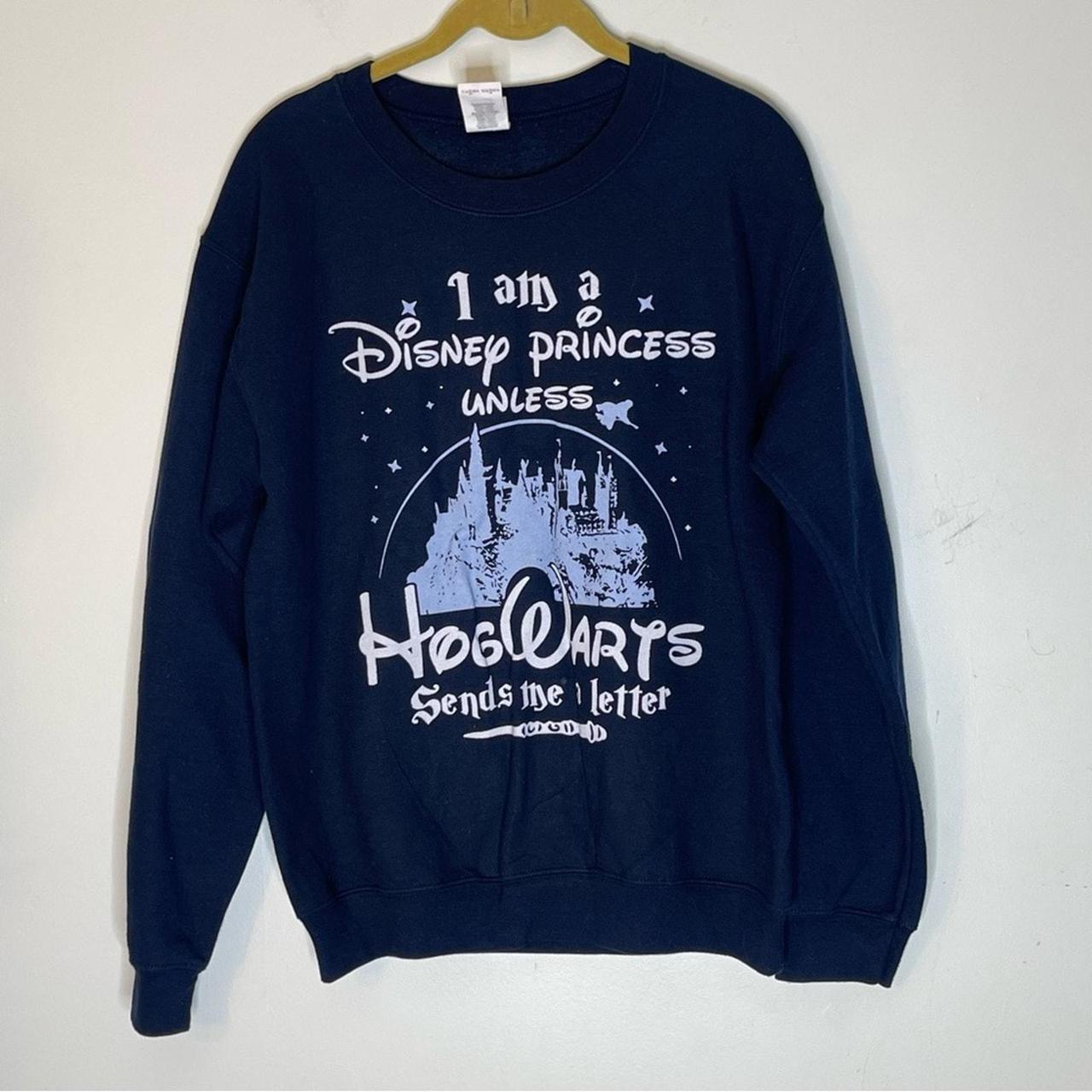 GILDAN Disney Princess Hogwarts Crew Neck Pullover. Depop