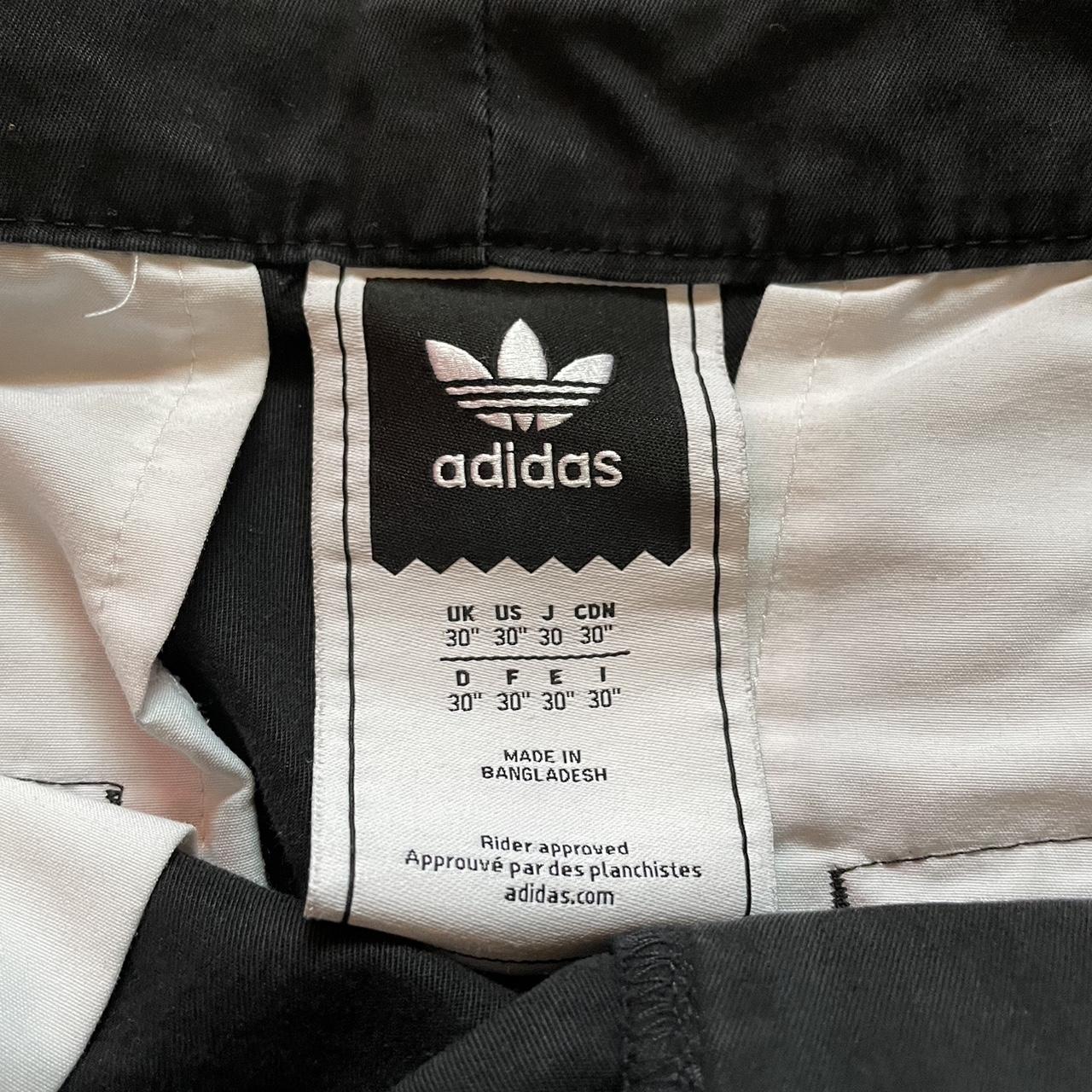 ADIDAS Originals Black Shorts Size: 30 Great Condition - Depop