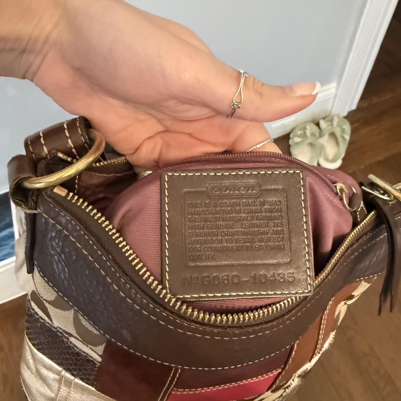 Vintage Coach Patchwork Mini Pouch | eBay