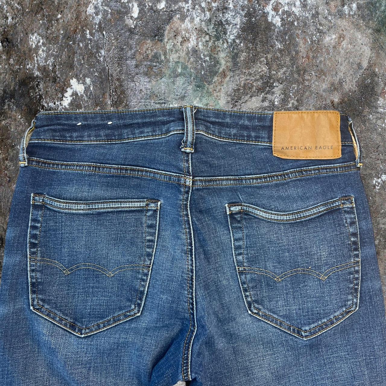 American Eagle Air Flex Denim Jeans Size 30 x... - Depop