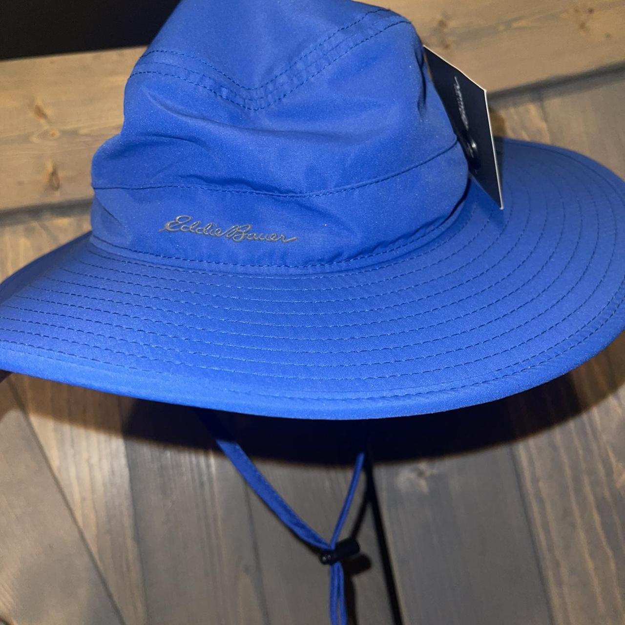 Eddie Bauer Men's Blue Hat Depop