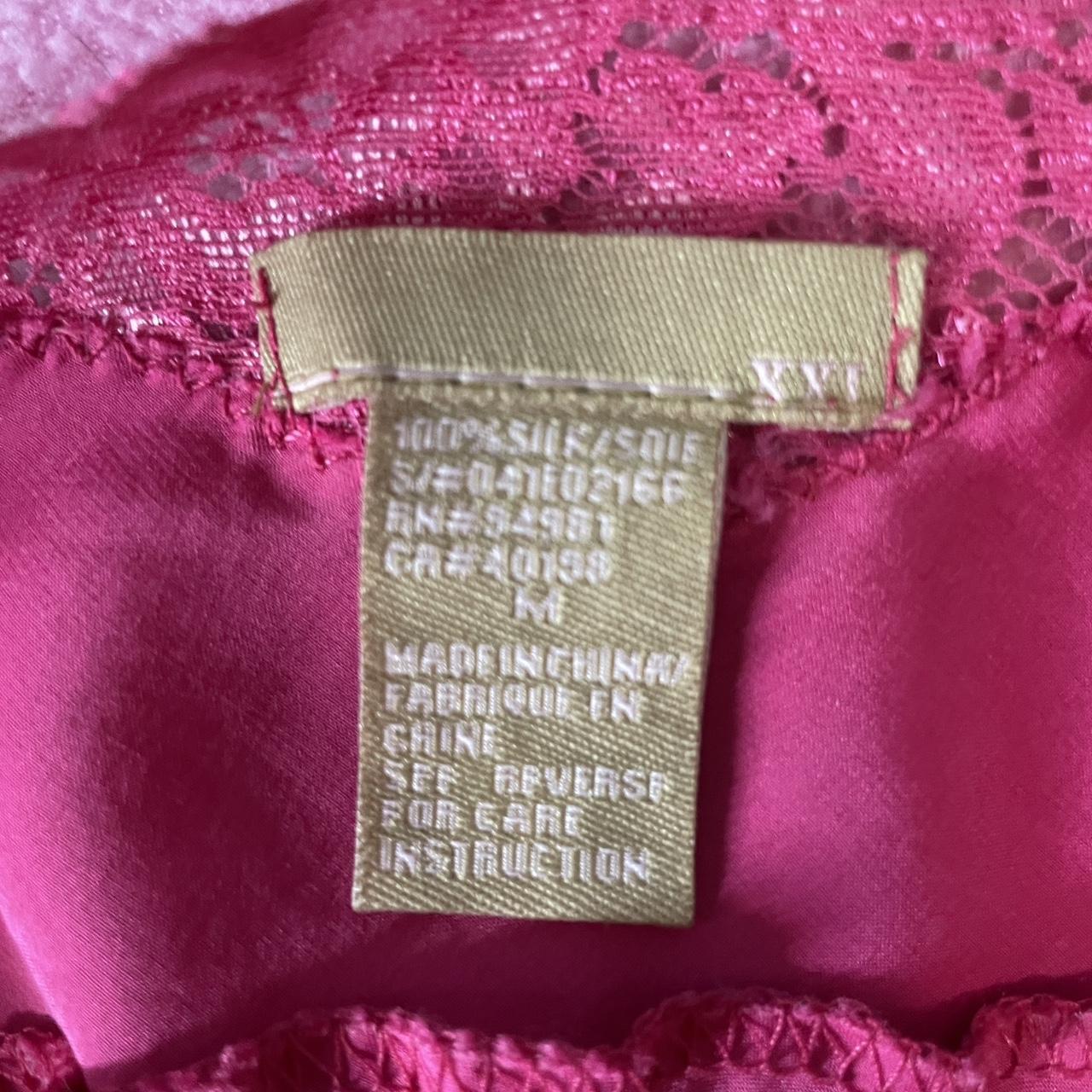 XXI Women's Pink Vest (3)