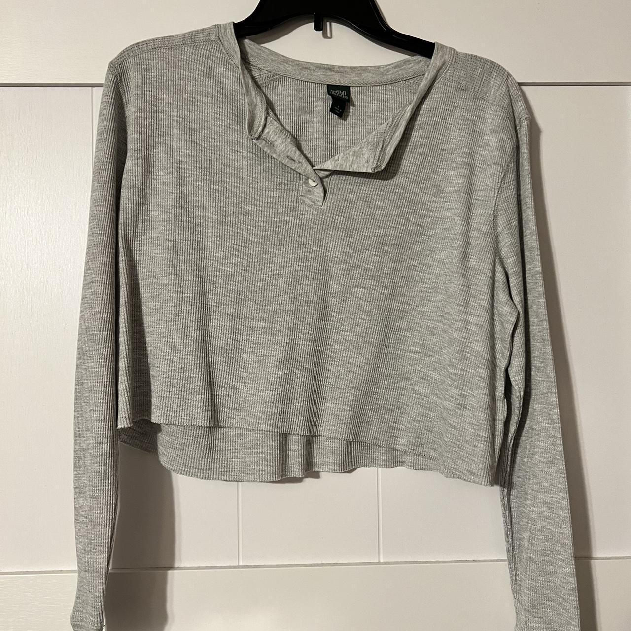 Wild Fable by Target, long sleeve waffle