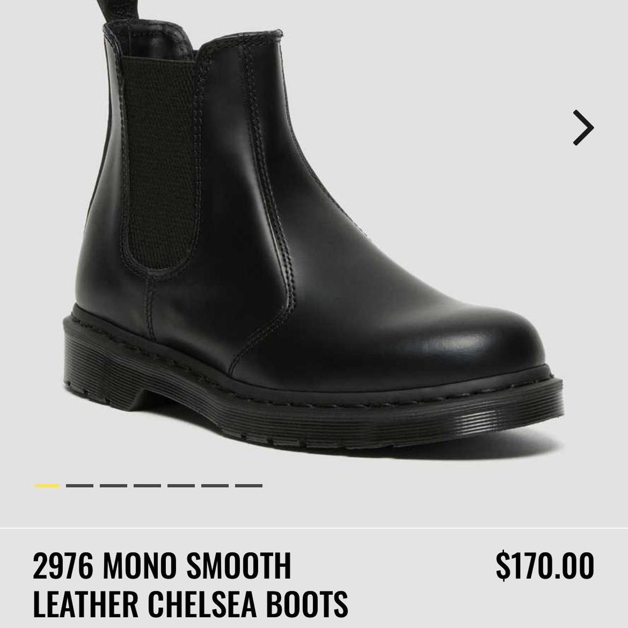 2976 mono smooth leather chelsea