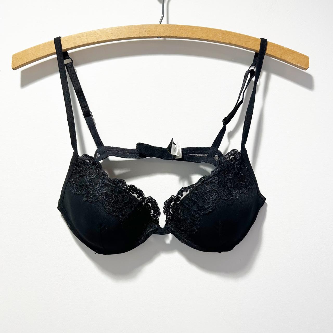 La Perla Black Lace Bra 34c Underwire La Perla Size Depop