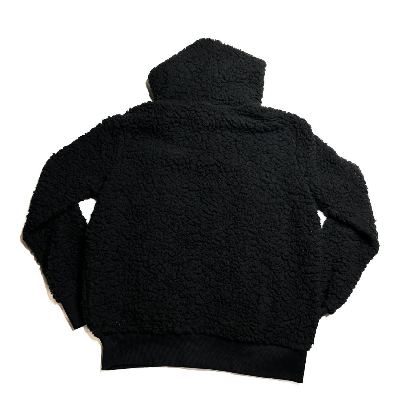Black Sherpa Zip Up Jacket This Zip Up Is So Soft Depop Black Sherpa Zip Up Jacket This Zip Up Is So Soft Depop