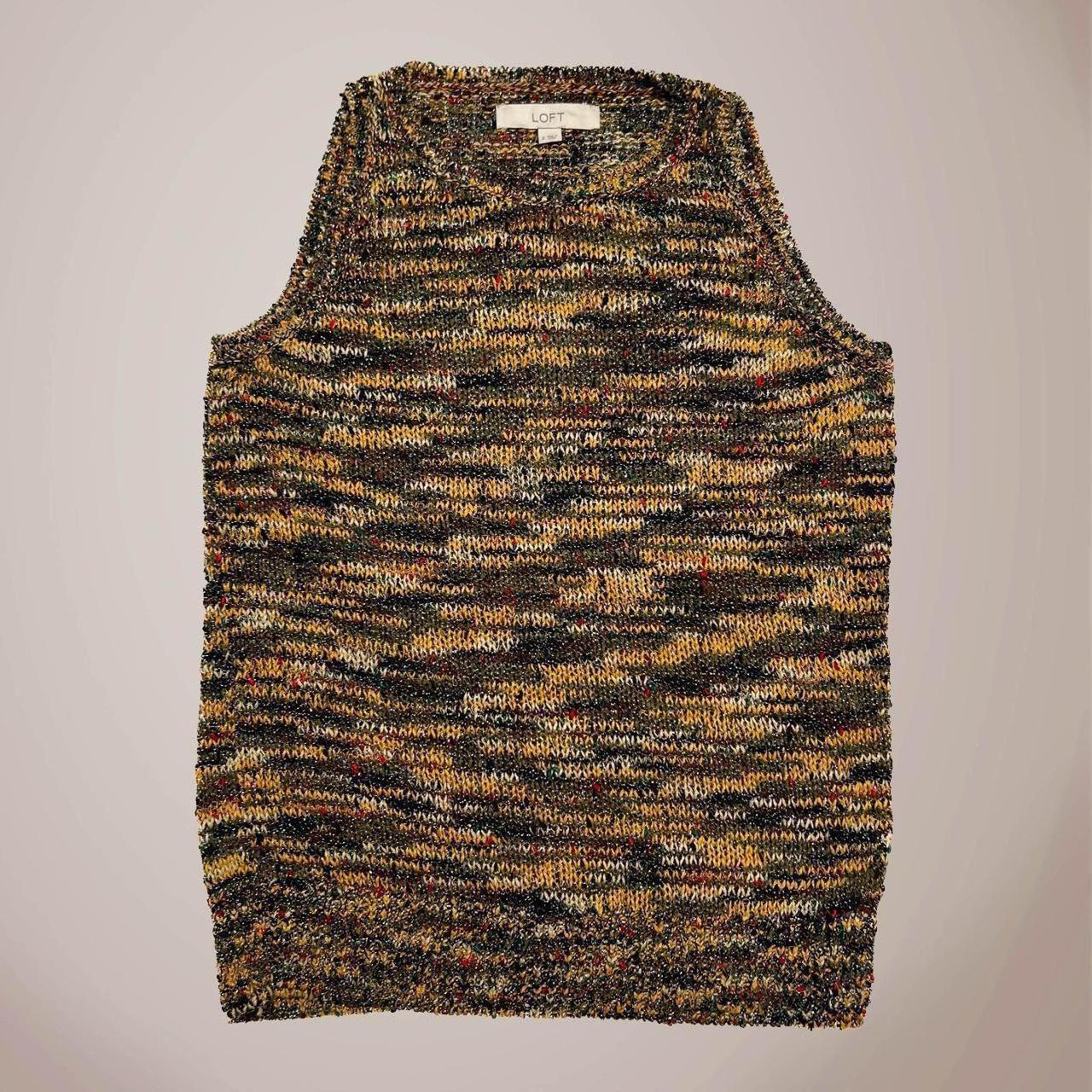 Loft sleeveless sweater hotsell