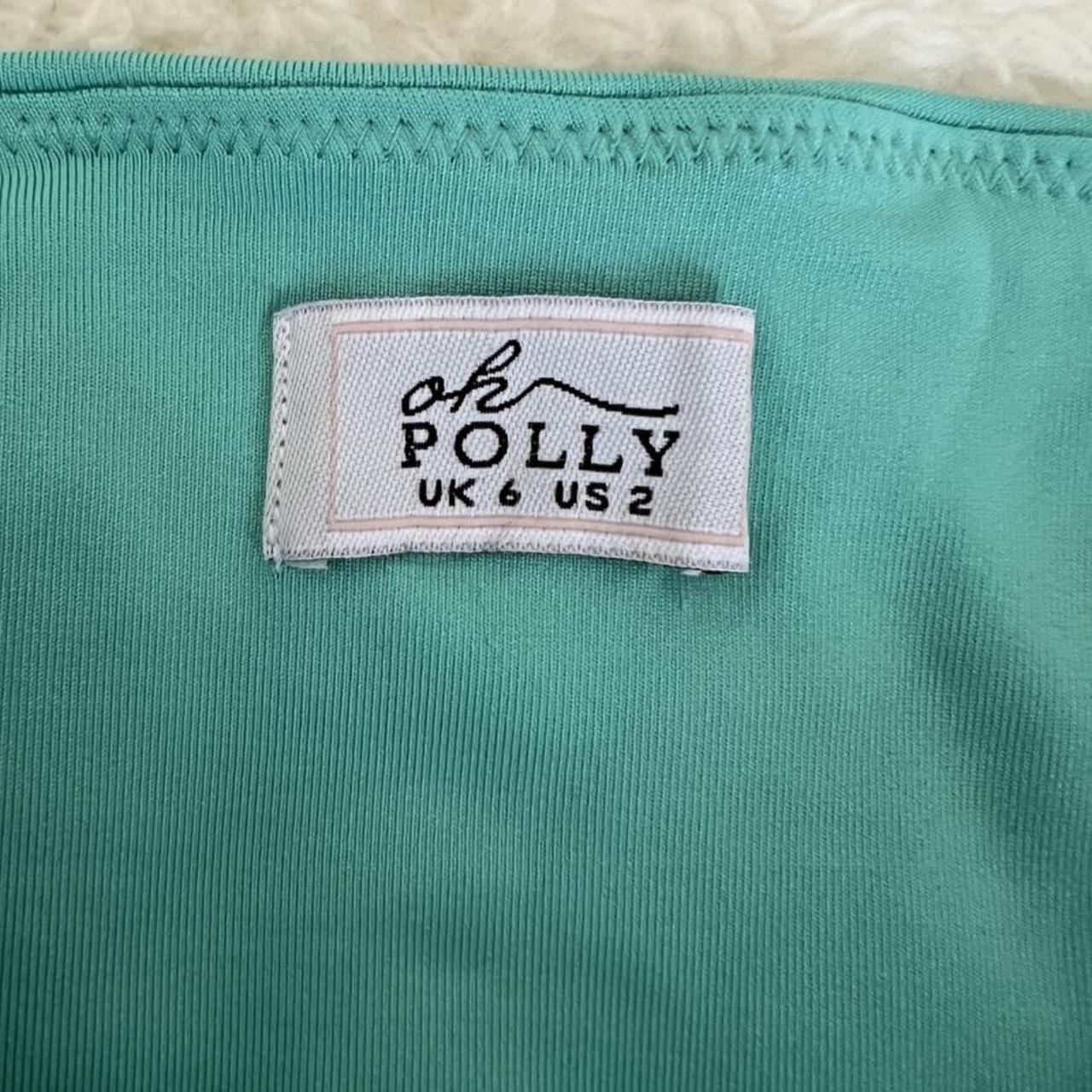 Size 6 Oh Polly Skirt ‘Frill Seeker Frill Ruched... - Depop