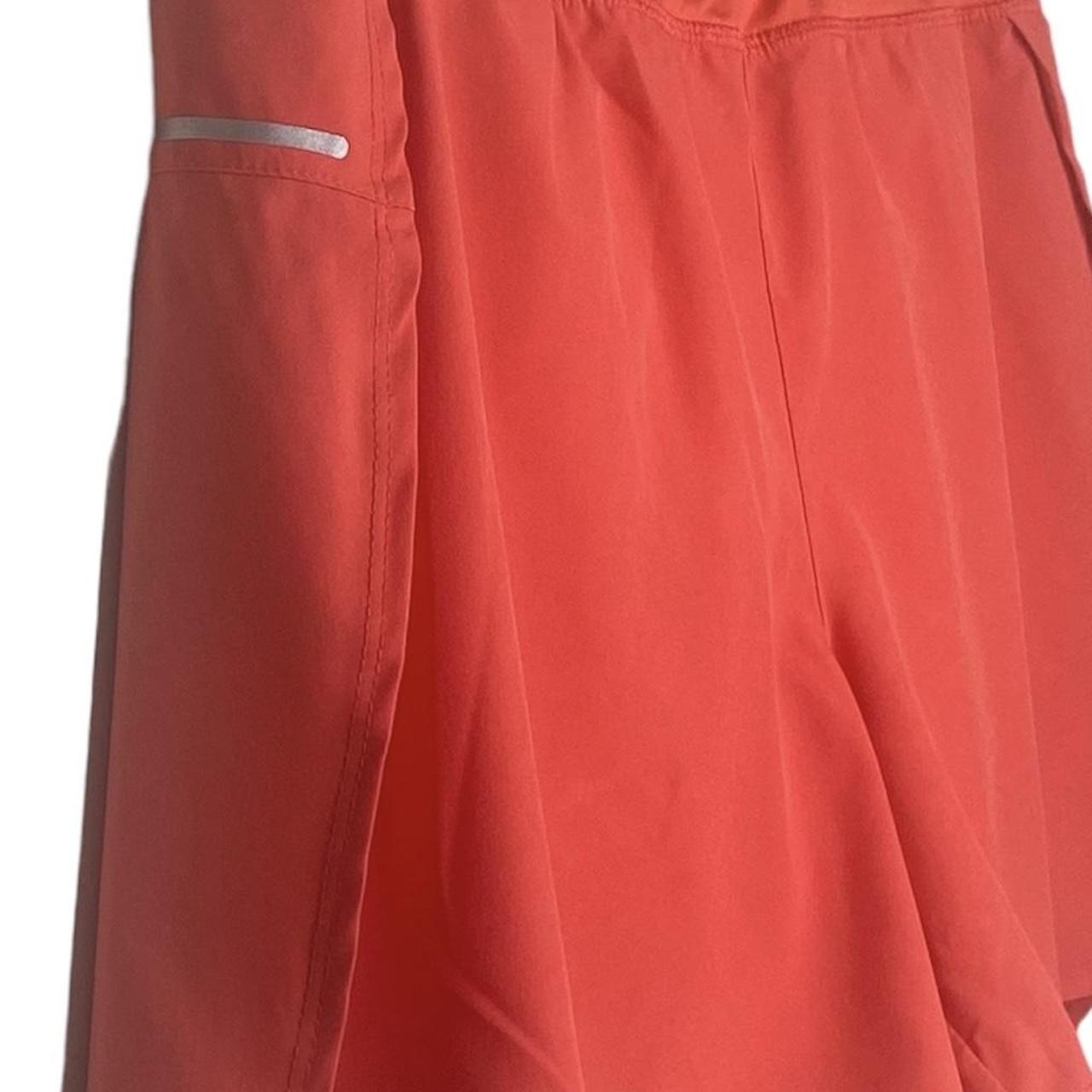 AVIA Women's Athletic Skort L Neon Orange Small - Depop
