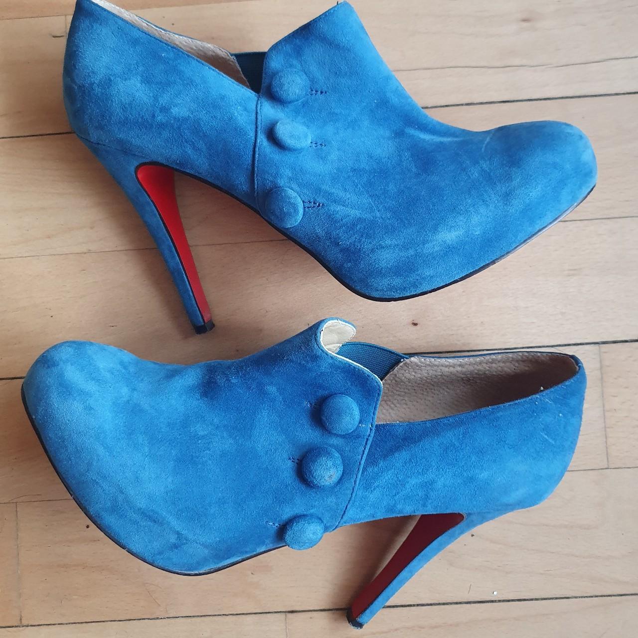 ブーツその他 CHRISTIAN LOUBOUTIN Woman Boots Blue 3230829 4084 Christian Louboutin Outlet: Shoes woman - Blue | Christian