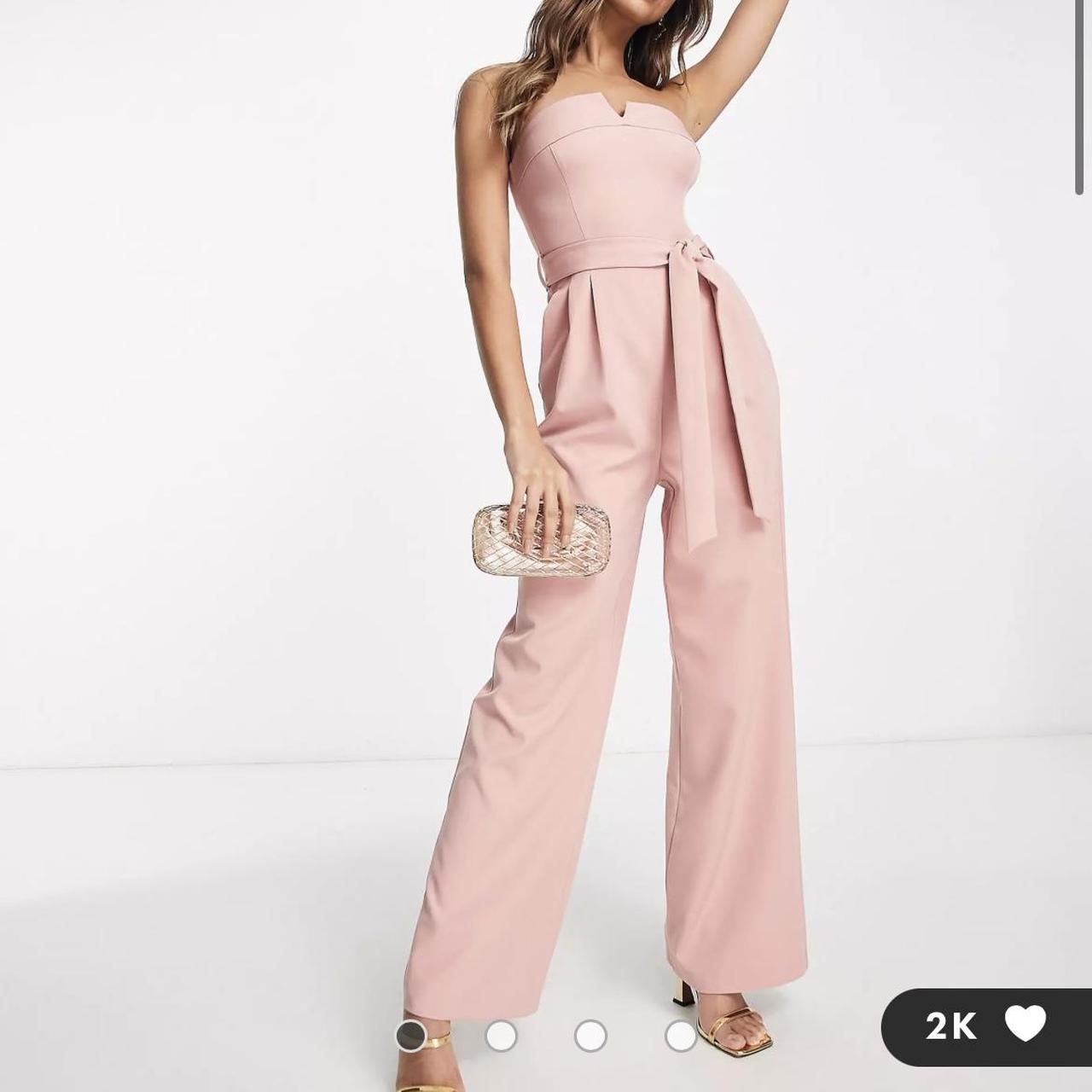 Miss selfridge hot sale pink playsuit