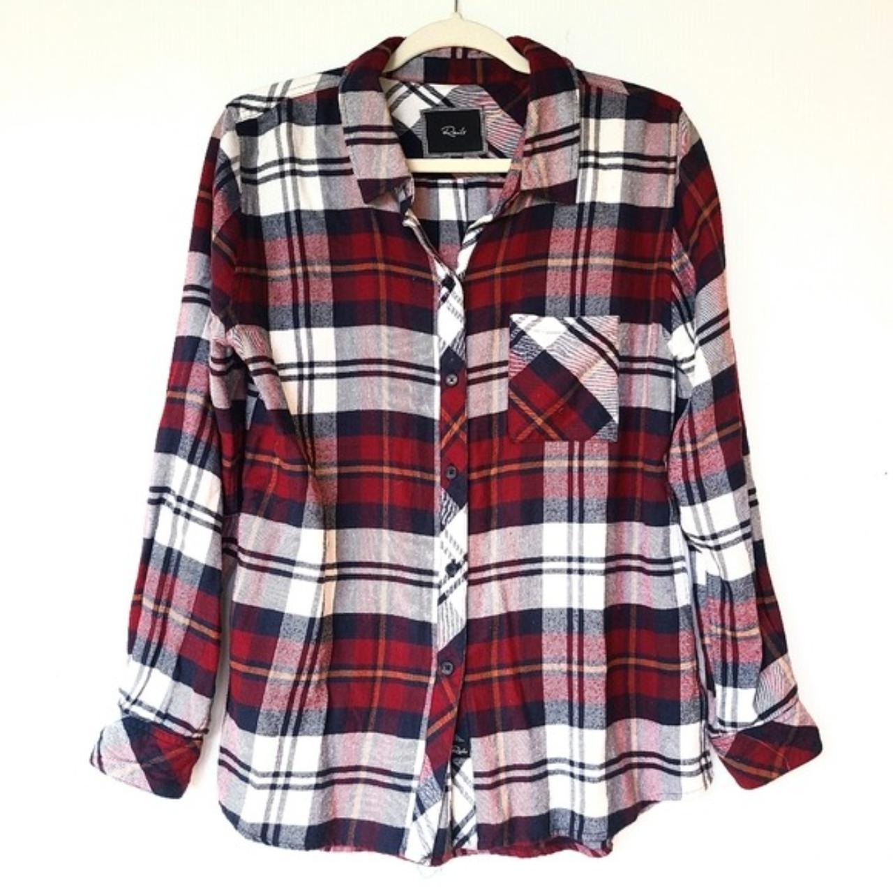 Rails button up flannel shirt Lightweight and oh so... - Depop