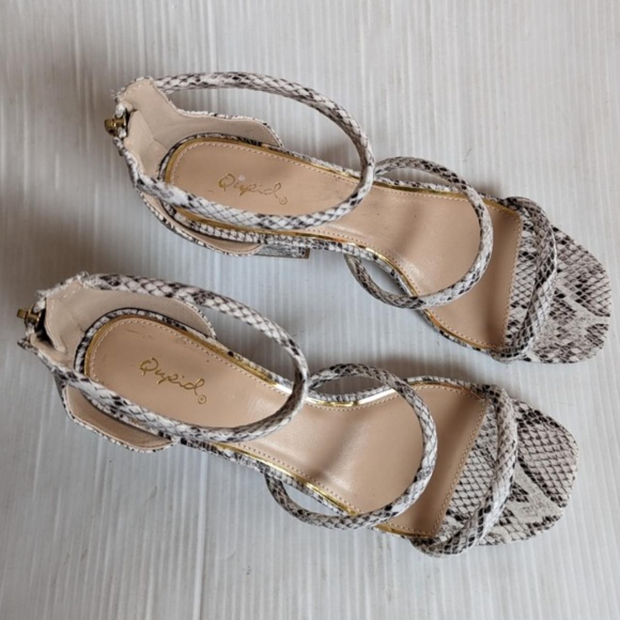 Qupid lace hot sale up sandals