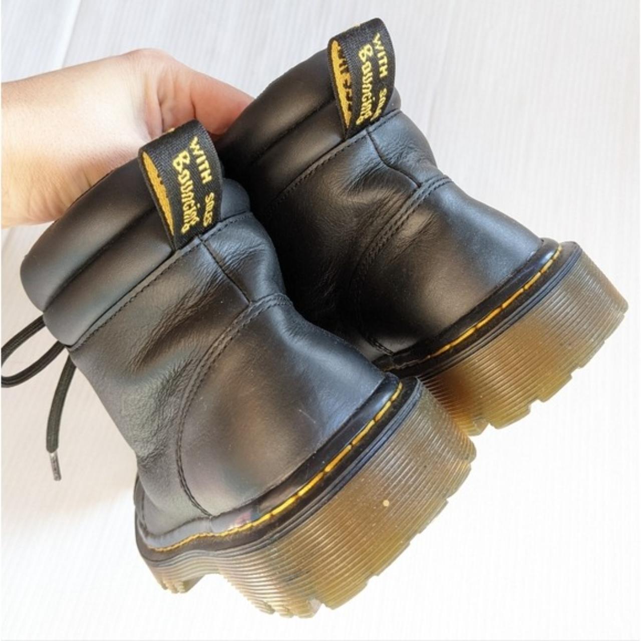 DOC MARTENS Faora black leather high top Depop