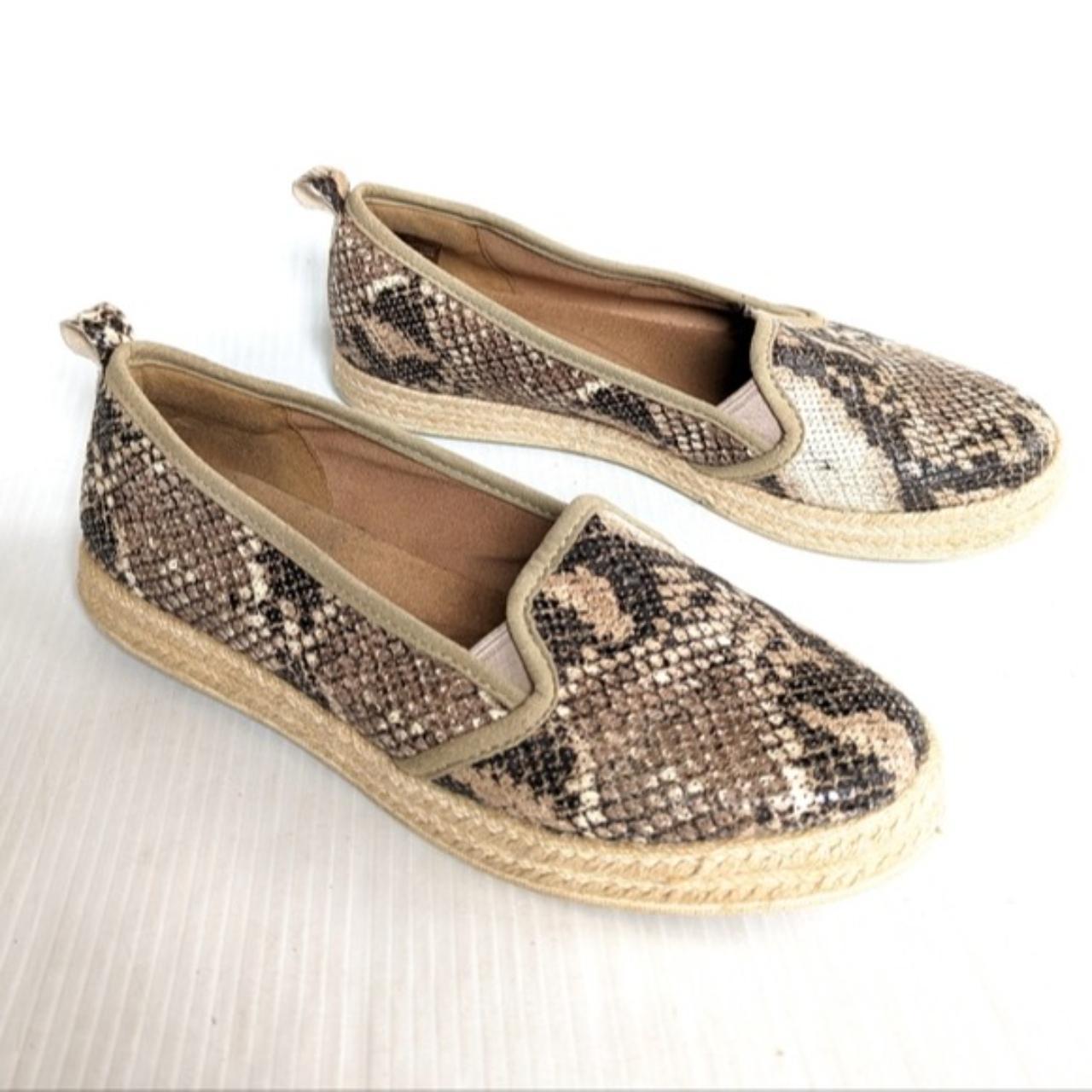 Snakeskin espadrilles sale platform