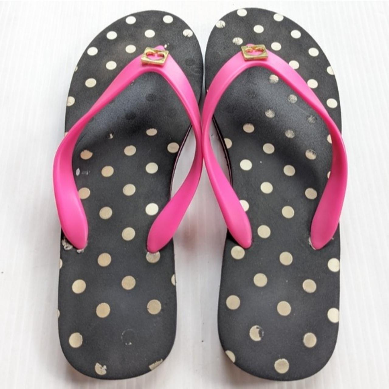 Kate spade polka cheap dot flip flops