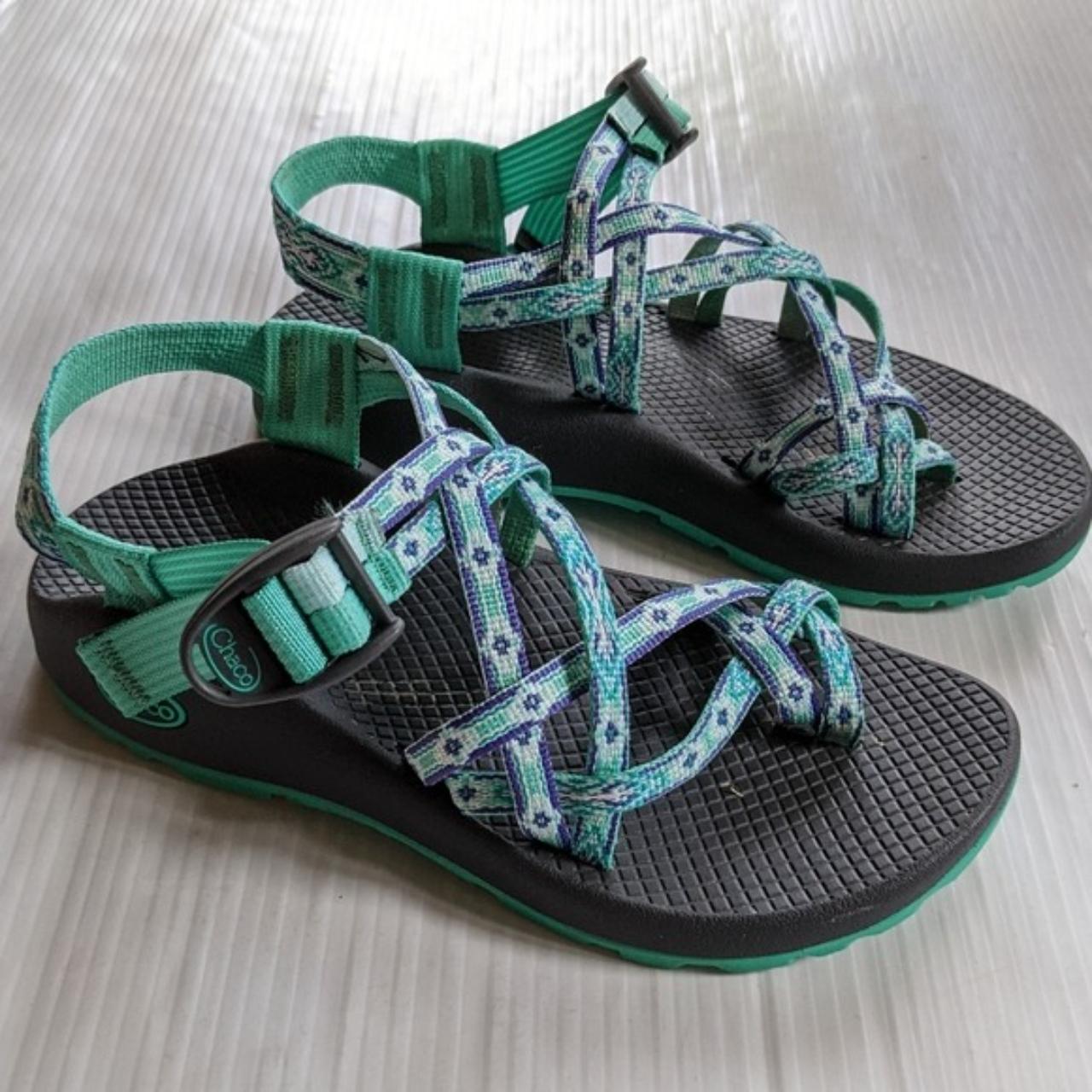 Green on sale chaco sandals