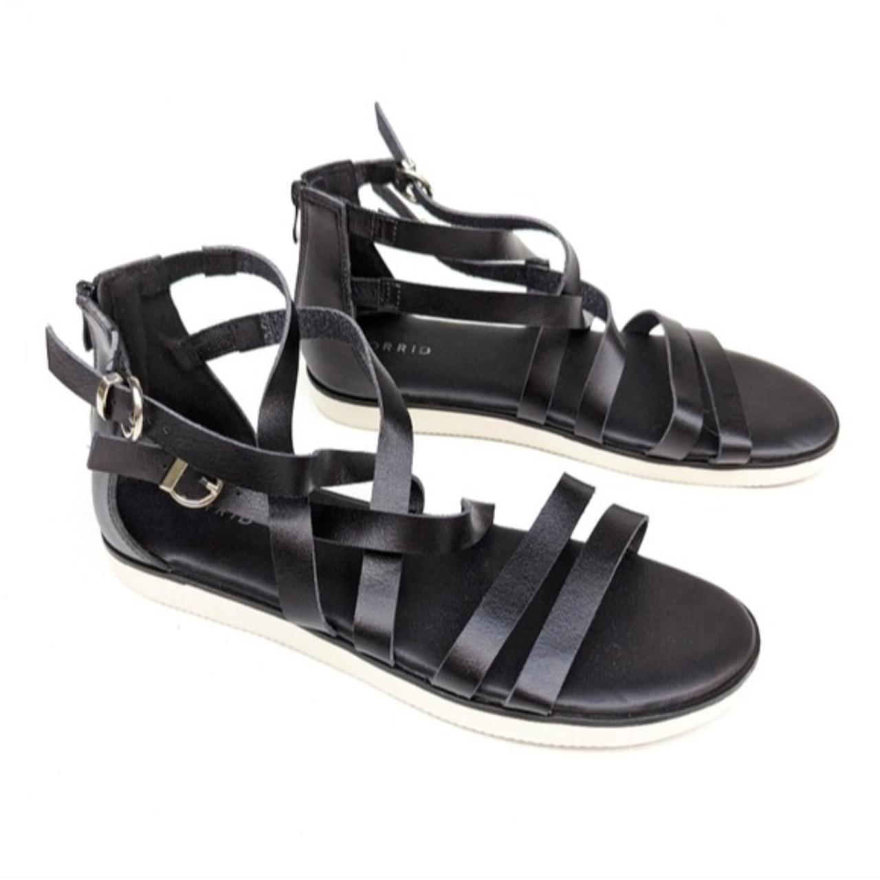 Black gladiator discount sandals size 11