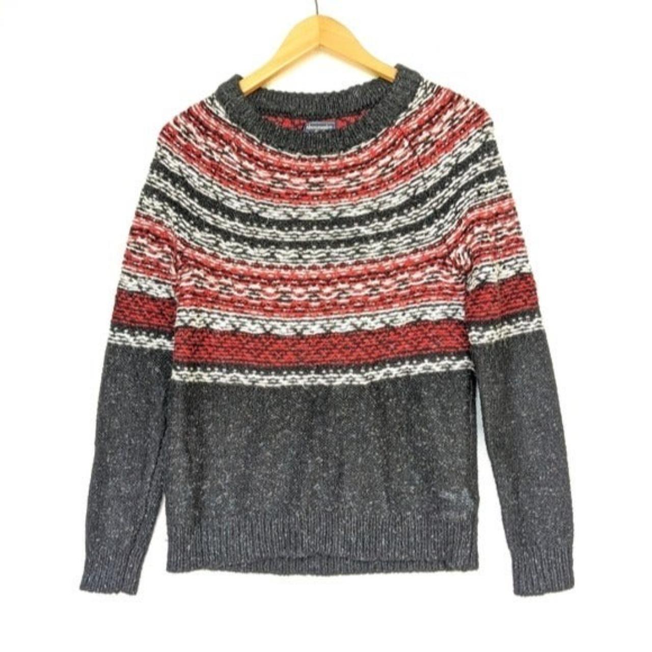 Abercrombie fair isle on sale sweater