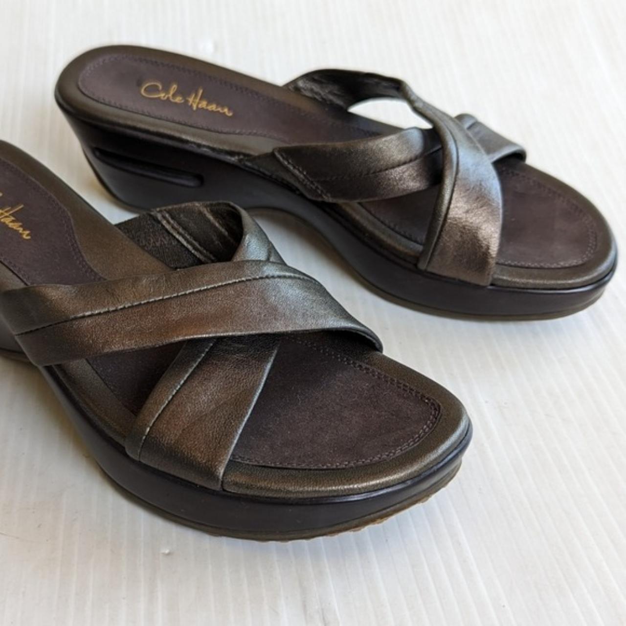 cole haan nike air womens slides