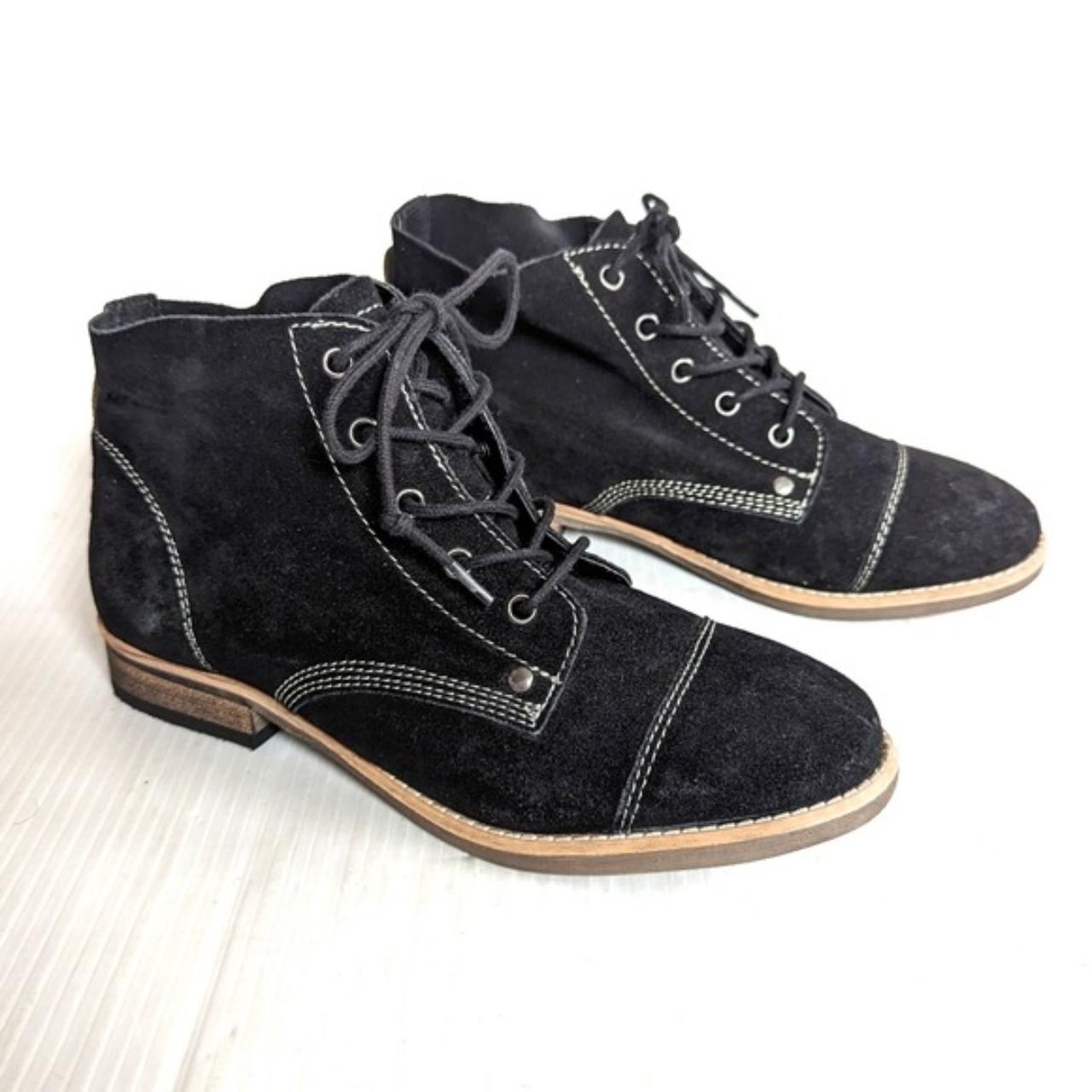 DIBA Eli Suede Leather Lace up Chukka Oxford boots