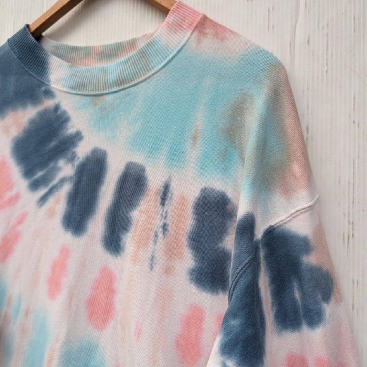 American eagle oversized tie dye sweatshirt sale