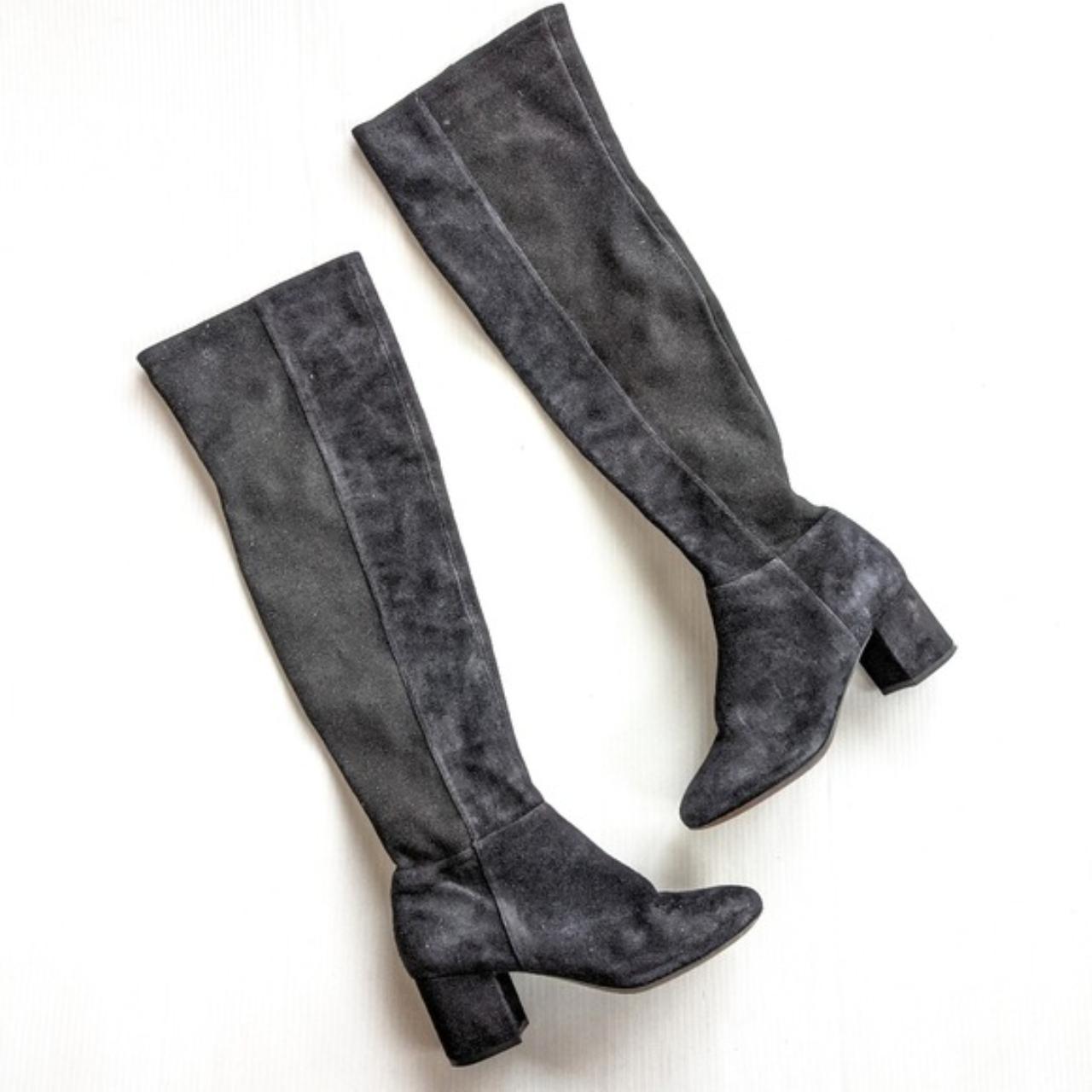 Cole haan over the knee suede boots best sale