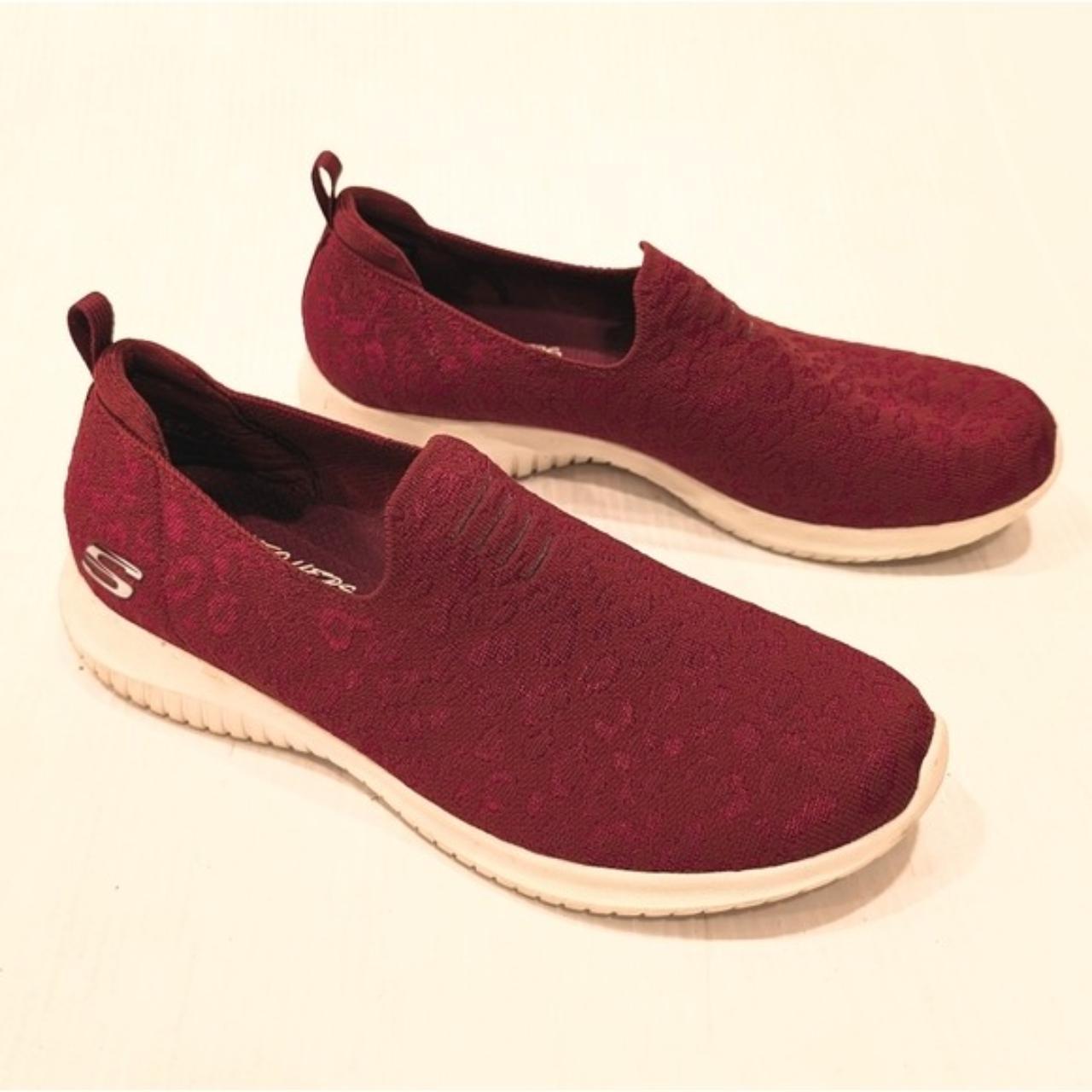 SKECHERS Ultra Flex Jacquard Slip on Shoes Weekend