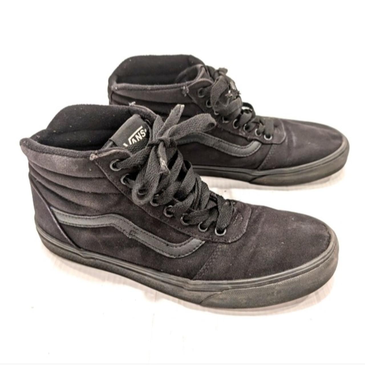 VANS Filmore Hi Sk8 high men's black canvas high Depop