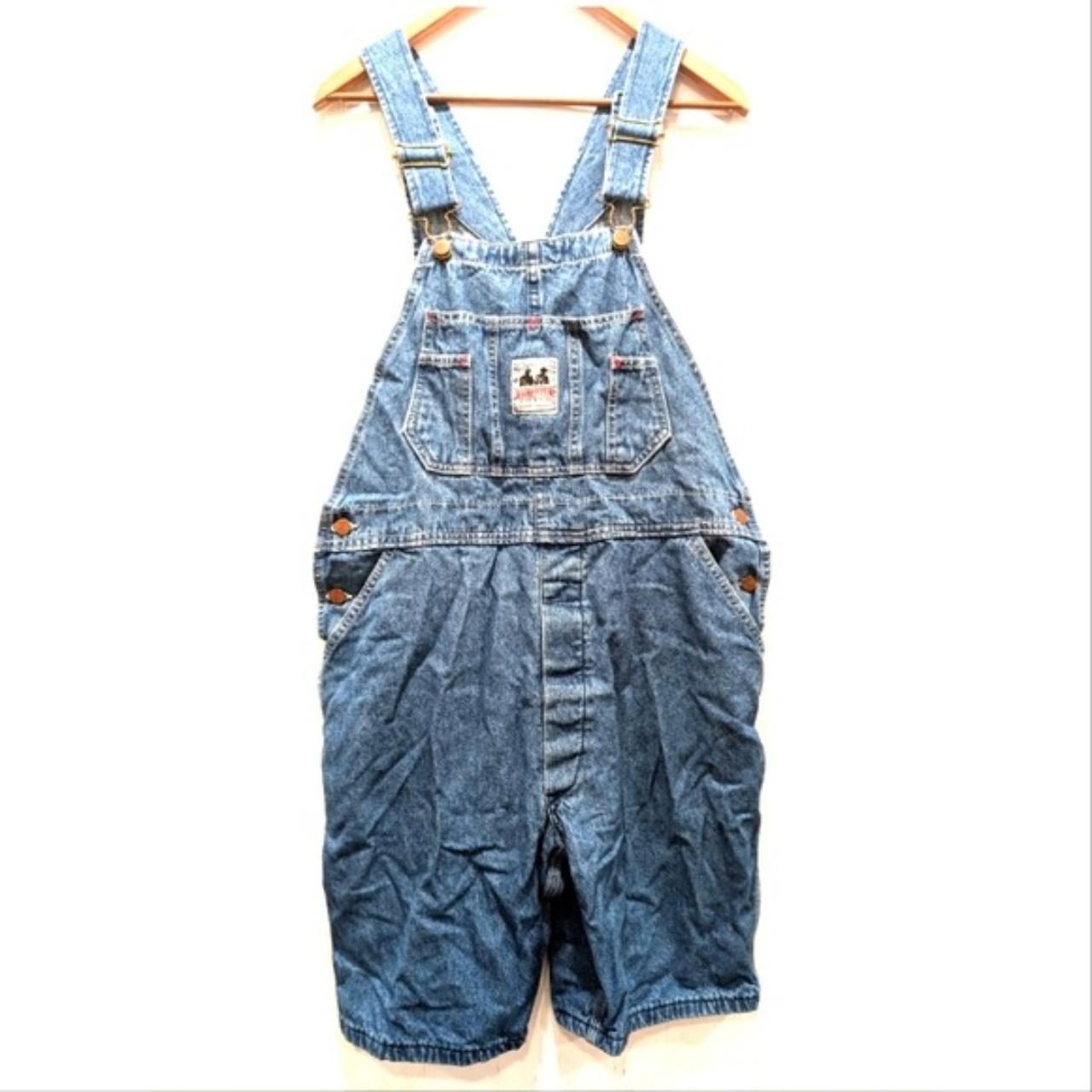 BUBBA Brand Vintage bib overalls blue denim | Depop