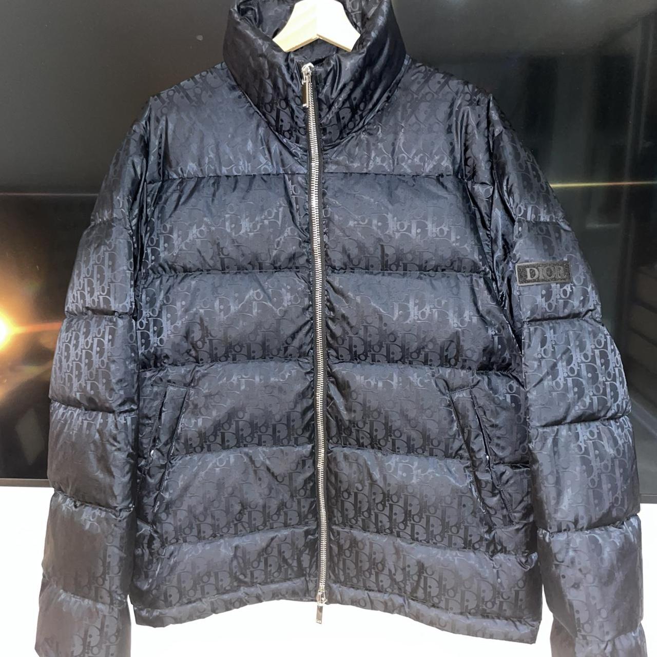 Mens dior jacket brand new condition size 48 - Depop