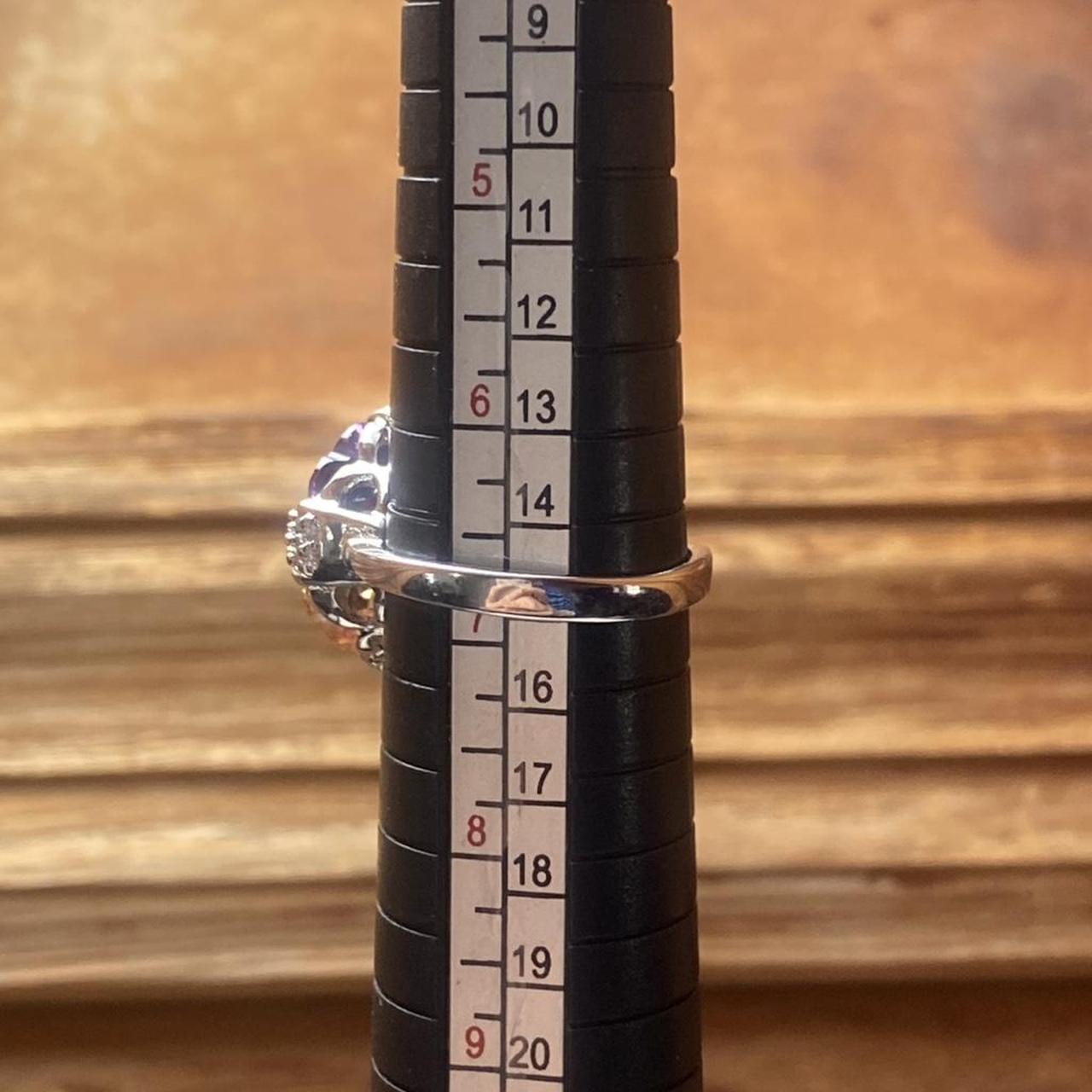 Women's Ring - Multi/Silver – 4 leaf clover multi… - image 7