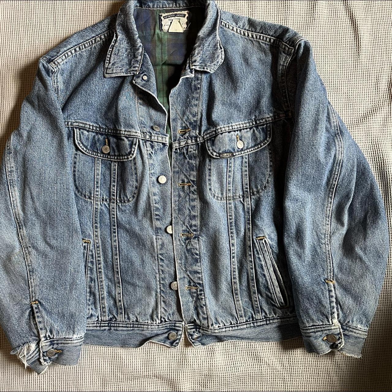 Lee Men's Blue Jacket | Depop