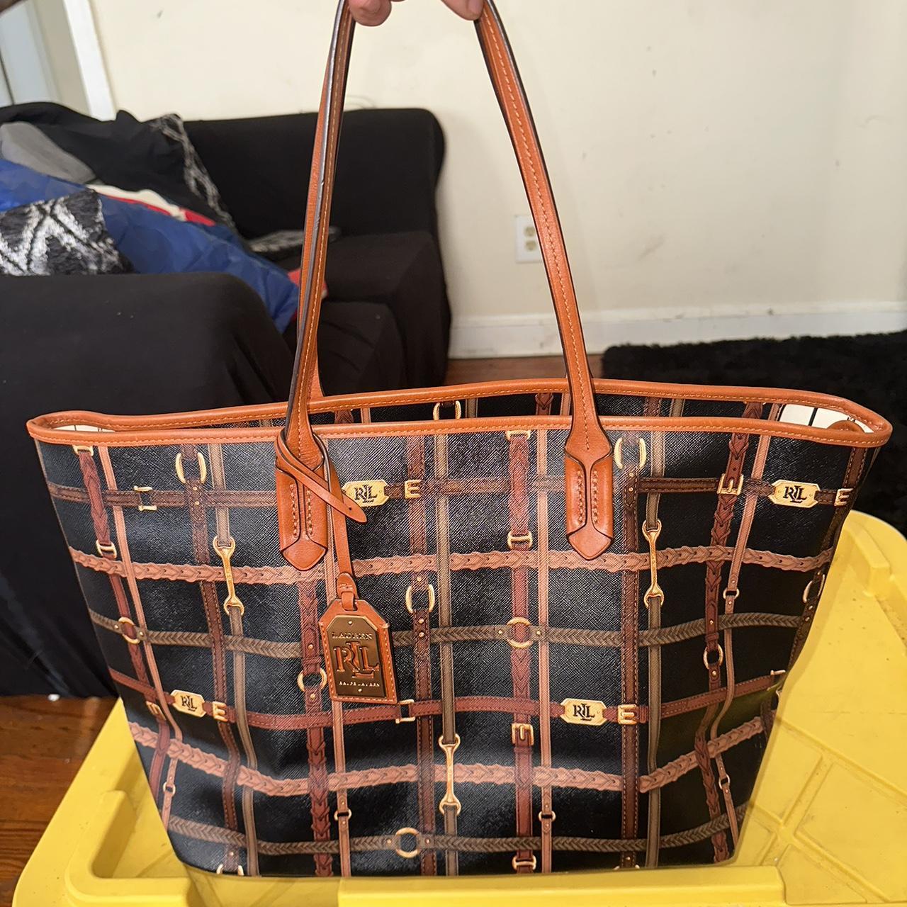 Vintage Ralph Lauren tote bag. FREE SHIPPING! - Depop