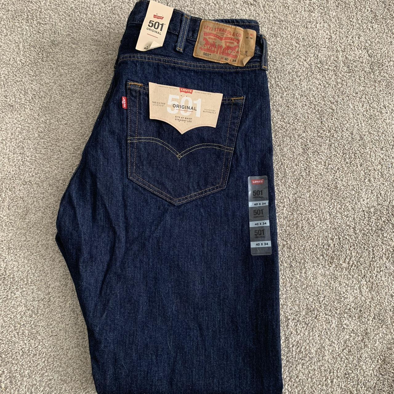 Levis 501 sales 40 x 34