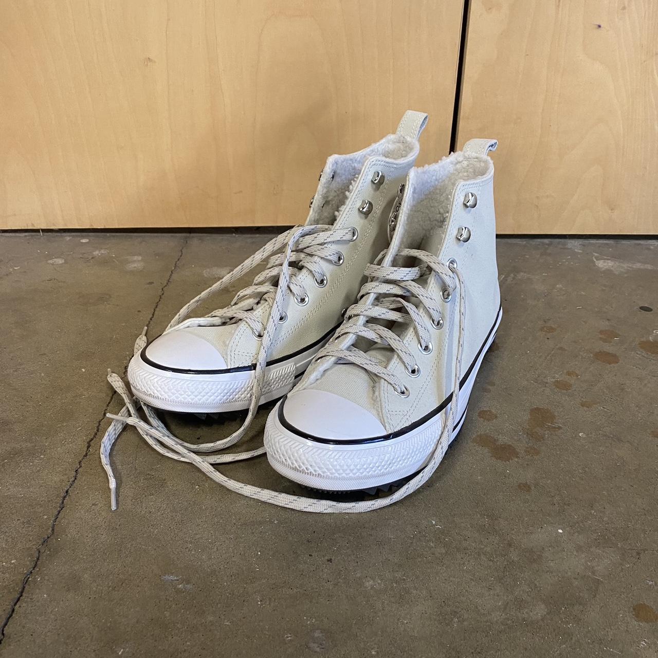 Off white clearance converse size 9