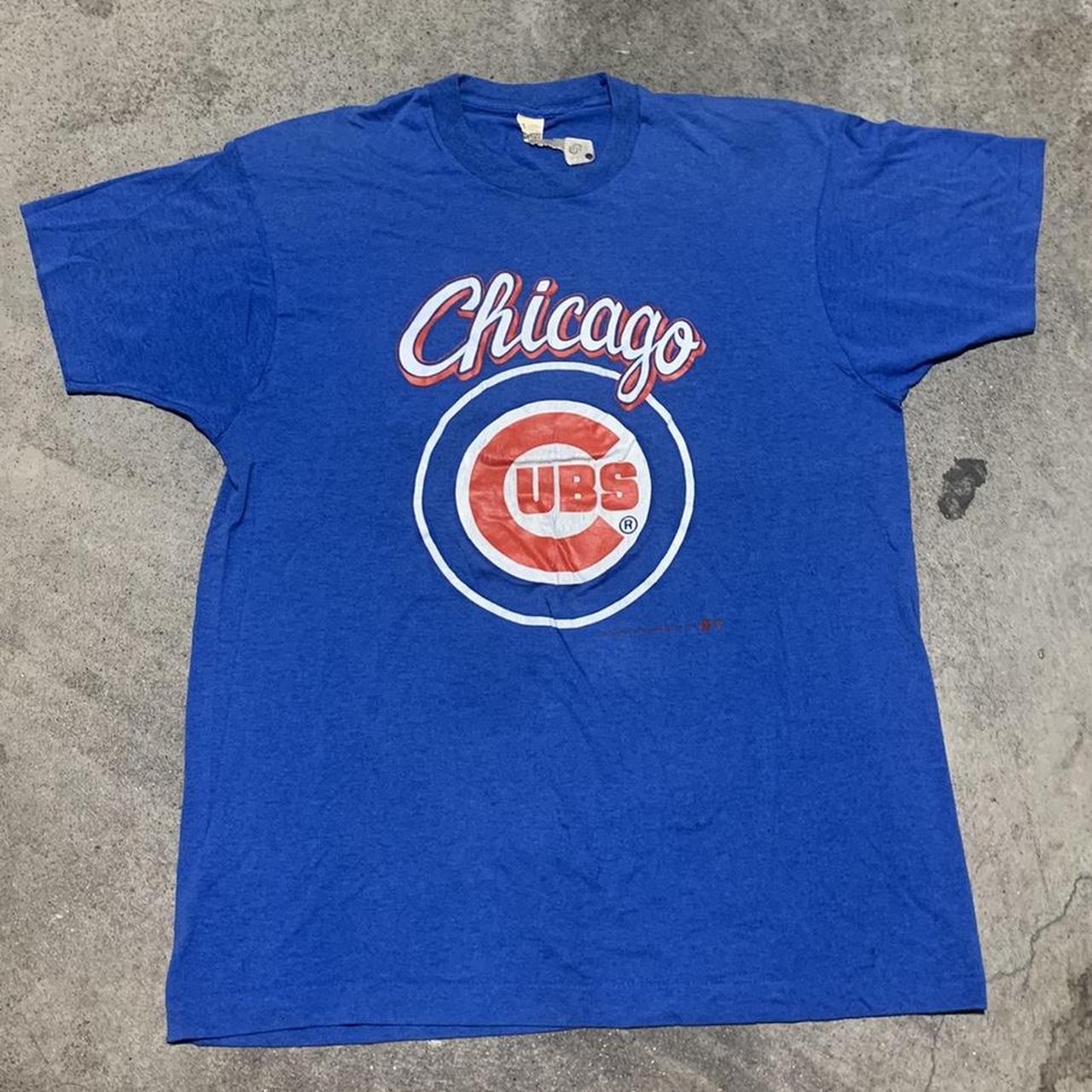 Vintage 80s Chicago Cubs T Shirt 80s MLB Baseball - Depop