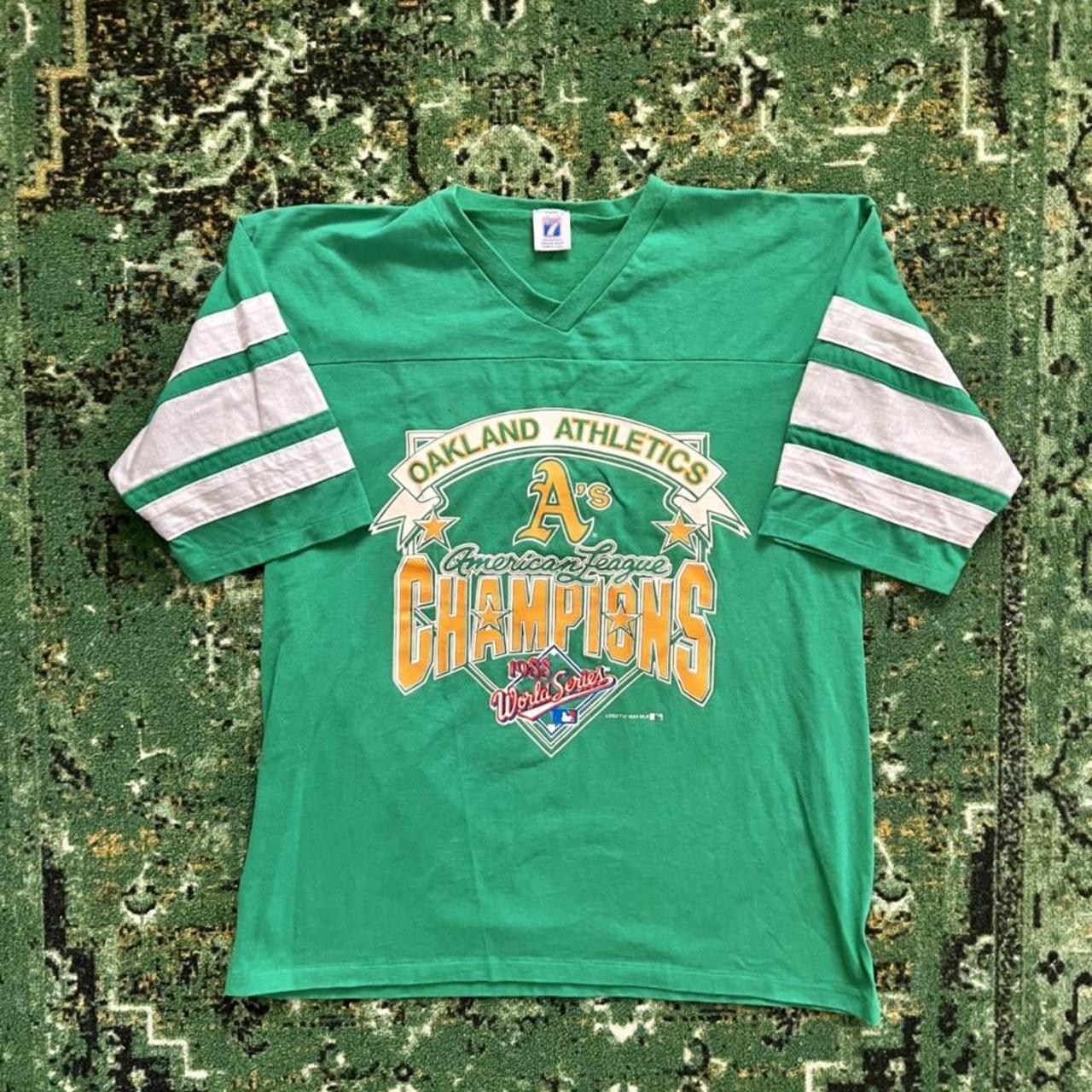 Vintage Oakland A's Shirt // 1988 World Series Oakland