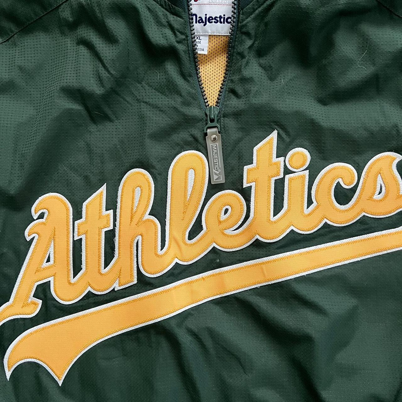 Men's Majestic Gold Oakland Athletics Fast-Paced T-Shirt Size: Medium