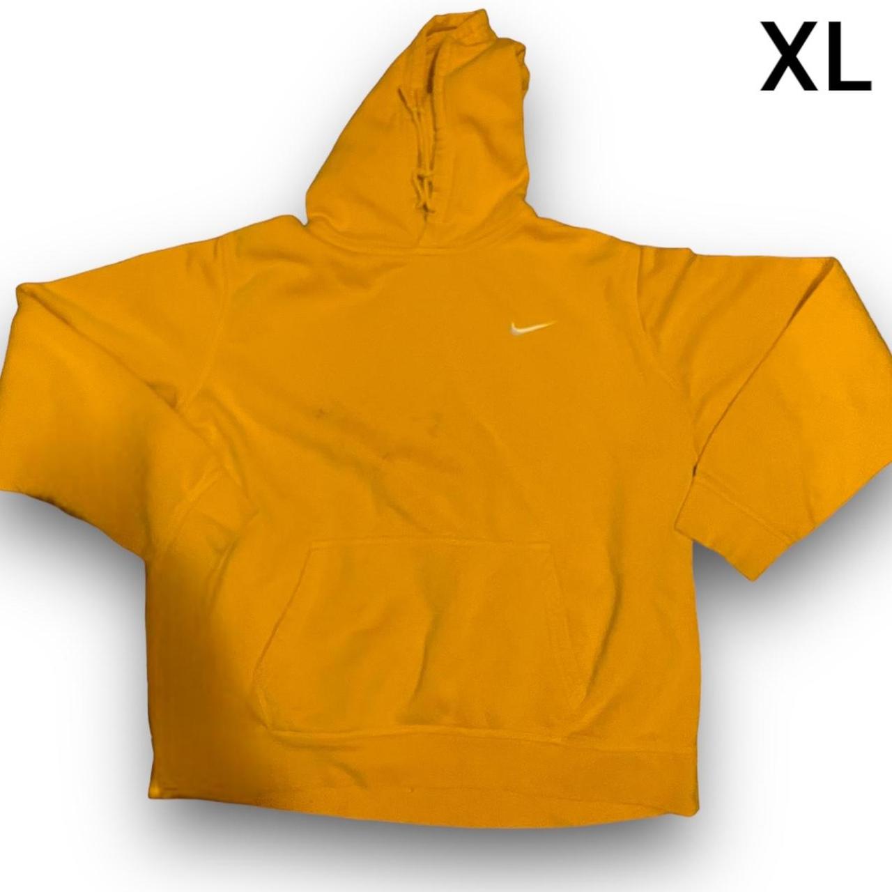 Nike Men's Hoodie - Yellow - XL