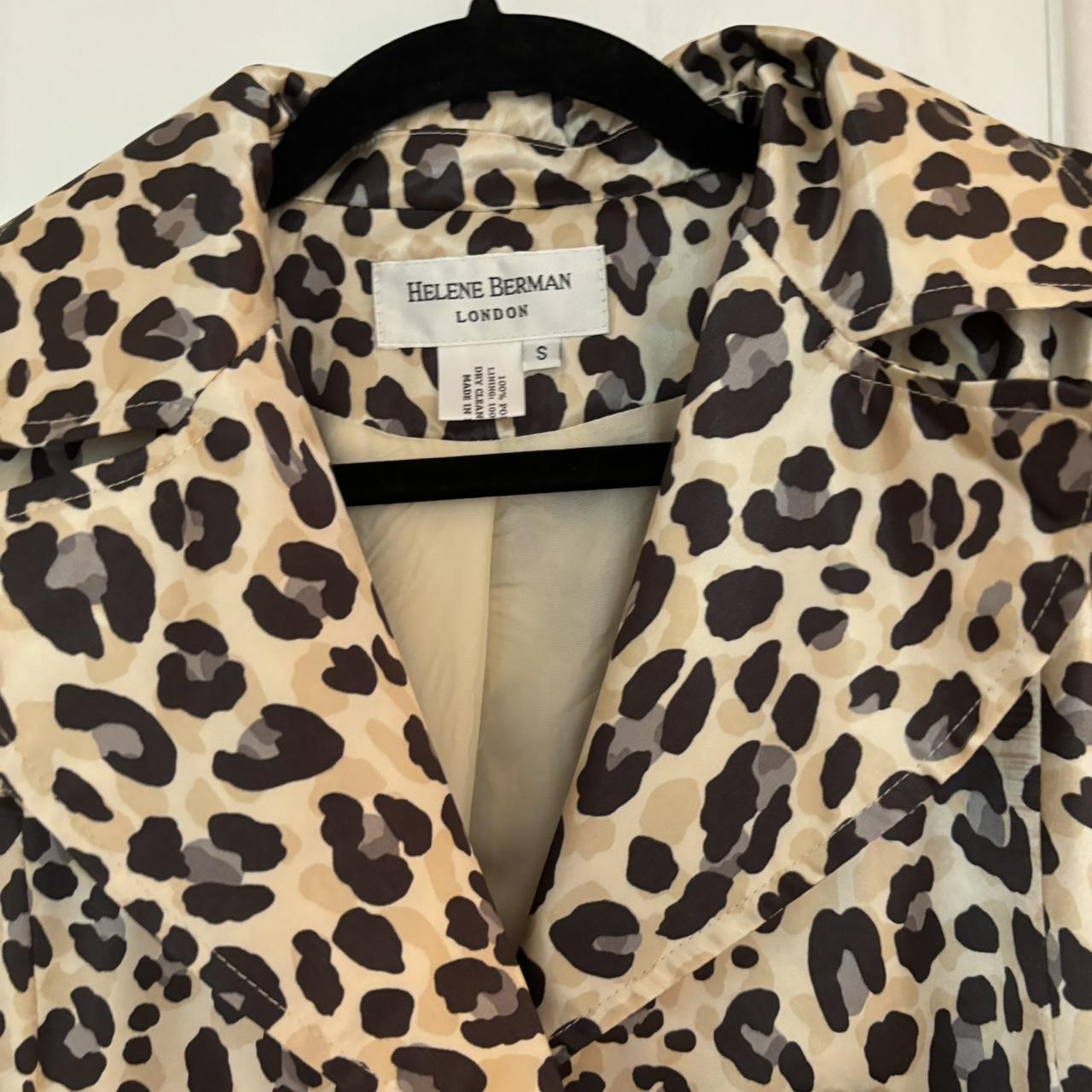 Helene berman outlet leopard coat