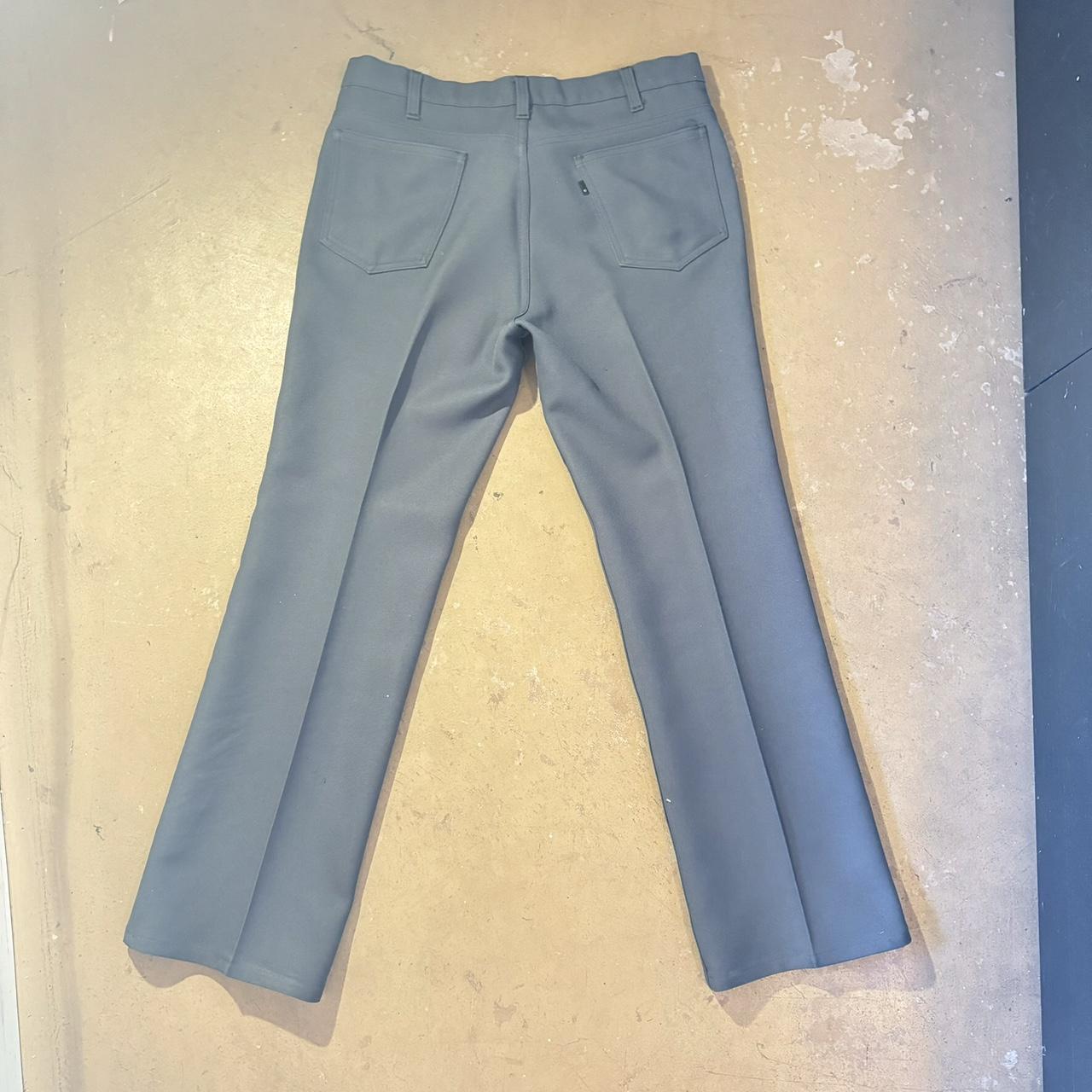 パンツ vintage 70s Levis WorkPants Vintage 70s black tab Levis gray/black pants  | Depop