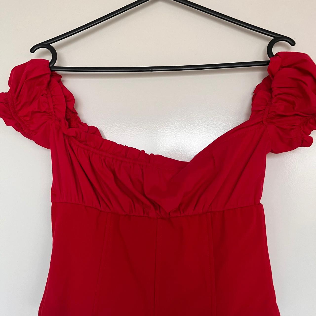 Iamgia Red Naomi Bustier | I.AM.GIA - Depop