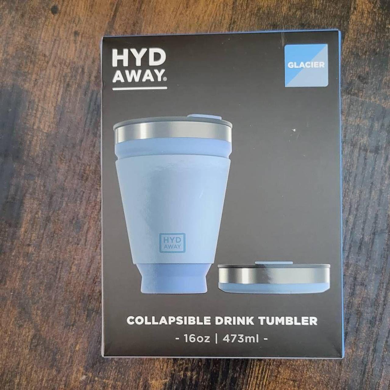Hydaway Collapsible Drink Tumbler Glacier 473ml