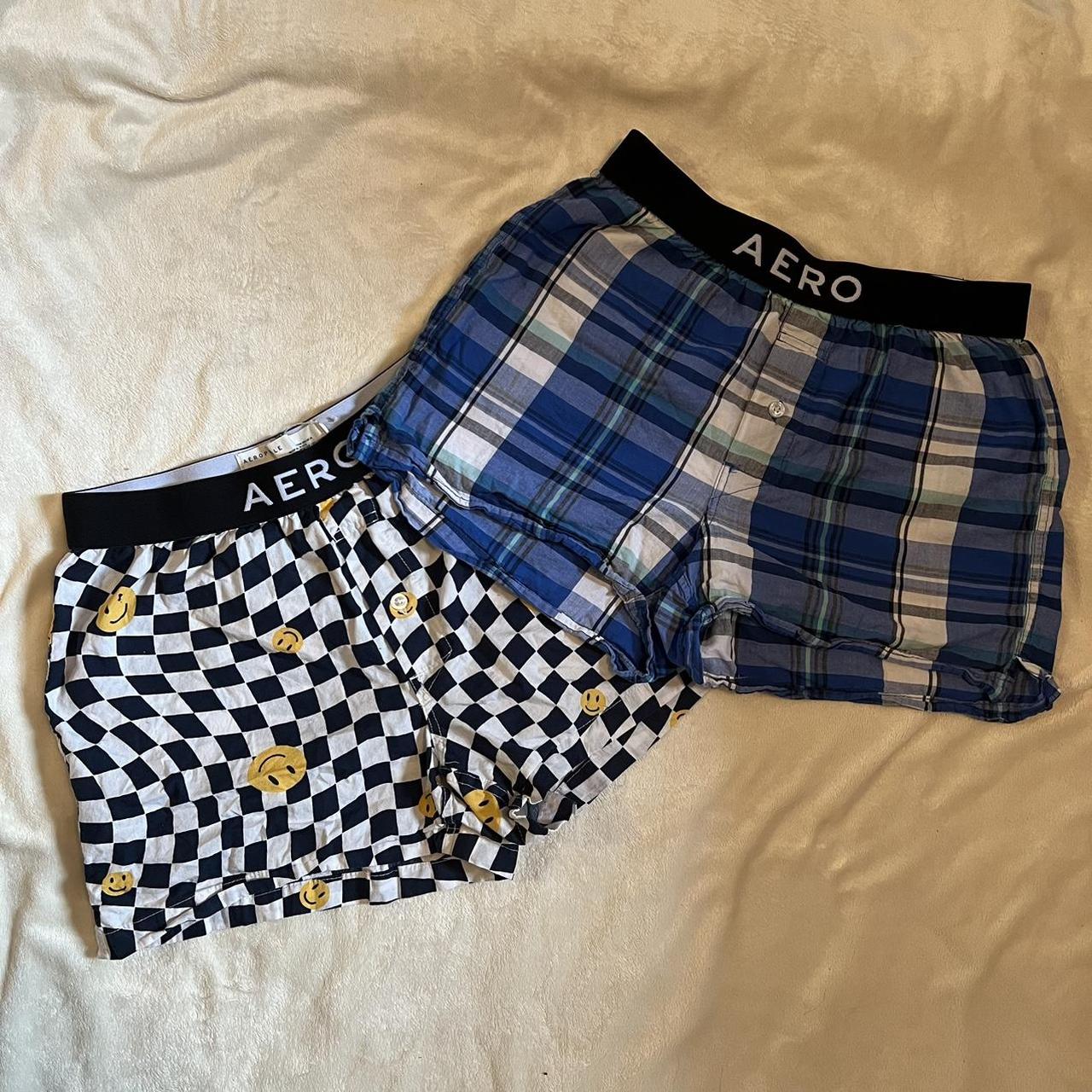 2 pack of Aeropostale boxers Each are 4 dollars... - Depop