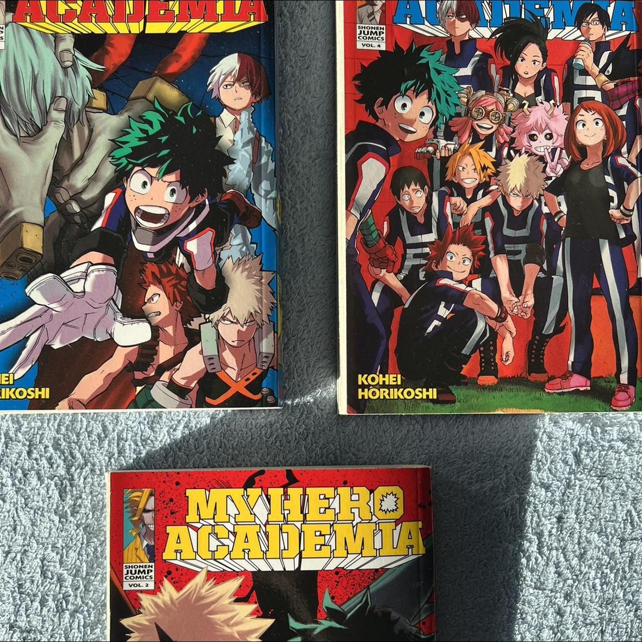 my hero academia manga bundle !! - in perfectly new... - Depop