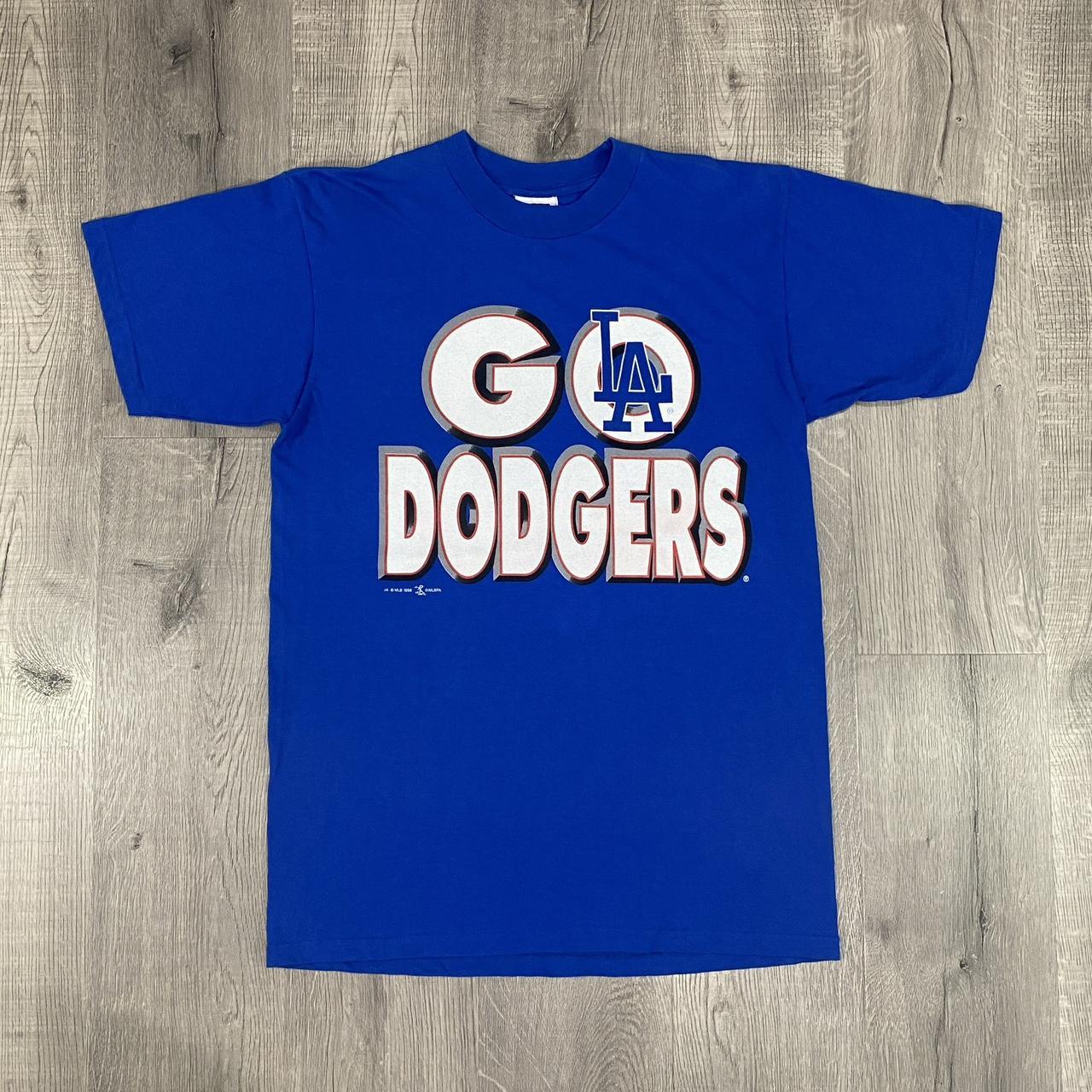 MLB Men's Shirt - Blue - L