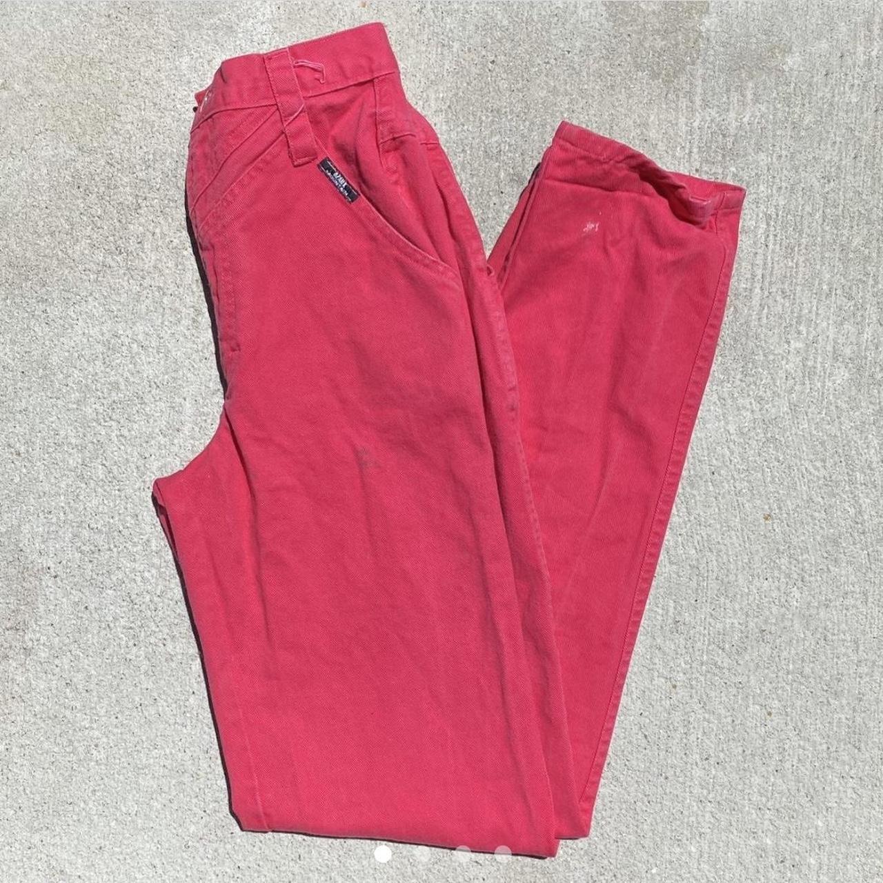 Women's Pink Jeans Depop